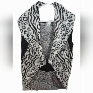Animal Print Vest